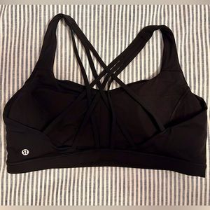 Lululemon Free to Be Serene Bra | Black | Size 14 | C/D Cups